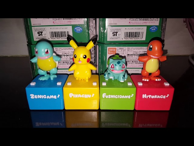 Pokemon Pop n Step set - YouTube