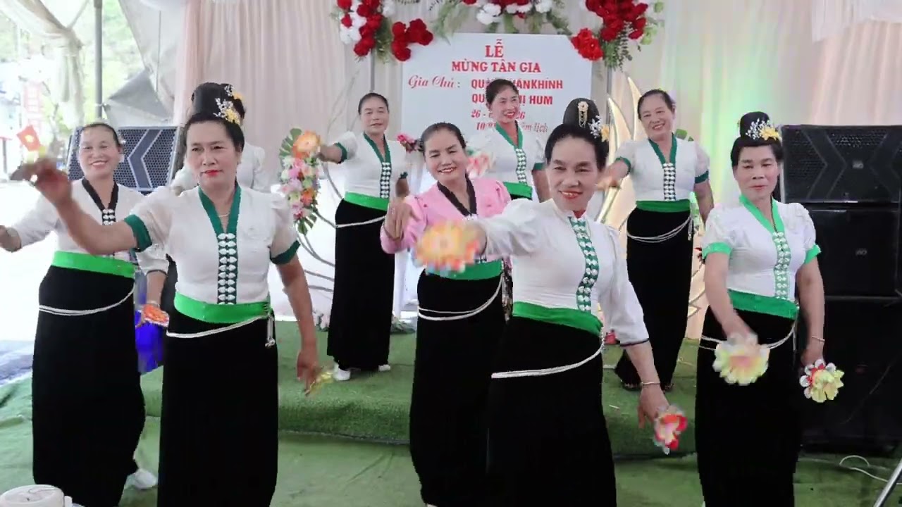 BÀI MÚA ĐVN MỪNG TÂN GIA ÔNG BÀ QUÀNG VĂN KHÍNH & QUÀNG THỊ HUM