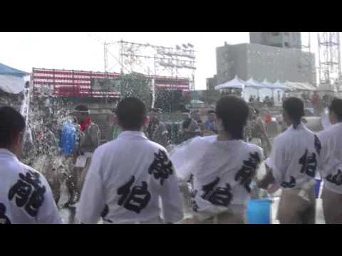 霧島国分夏まつ（第47回）　花は霧島分・・・　自衛隊みこし