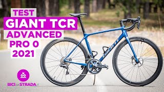 TEST - Giant TCR Advanced Pro 0 Disc 2021