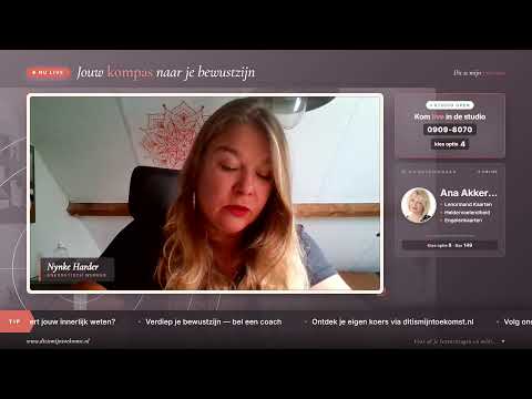 Dinsdag 21 juli Nynke Harder in Kompas naar jouw Bewustzijn