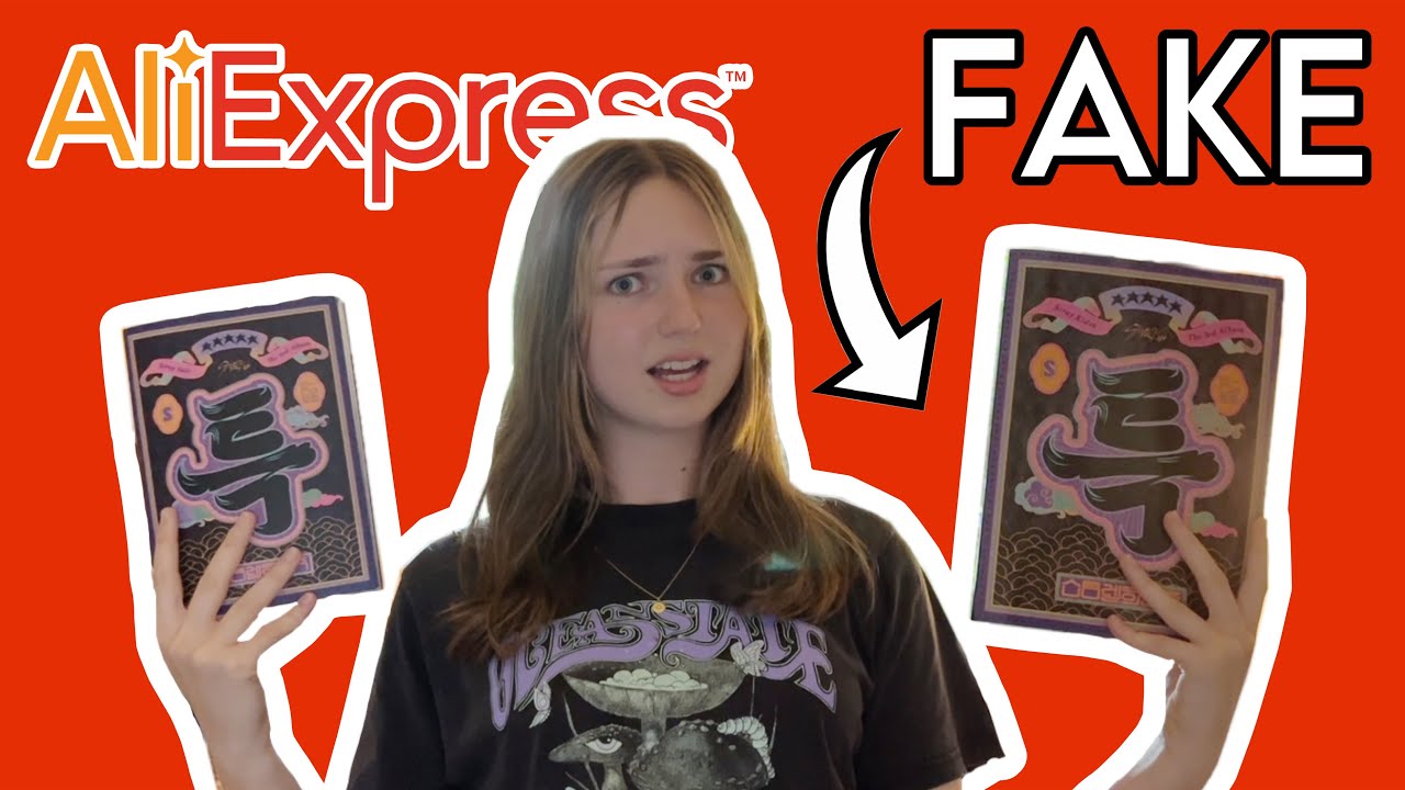 I bought a kpop album from AliExpress…