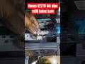 Canon G2770 g3730 printer || ink refill kaise kare || ink flush cleaning  head power cleaning ?