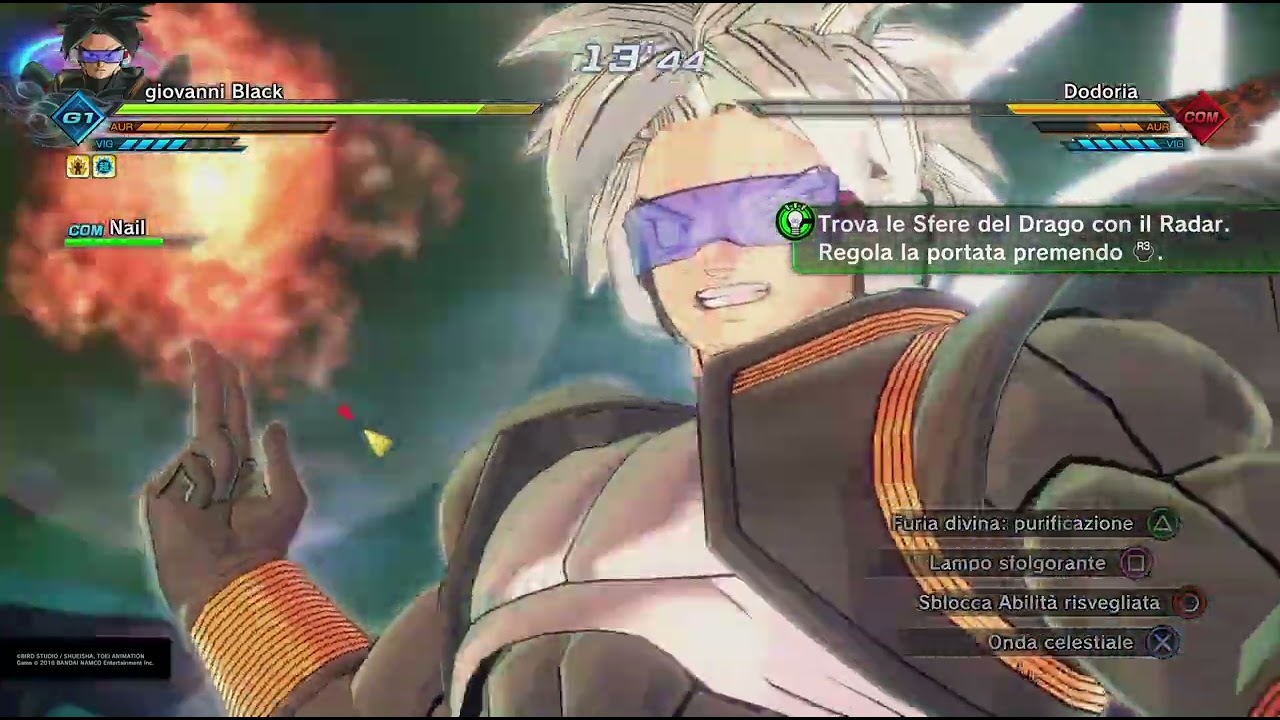 DRAGON BALL XENOVERSE 2 Black AF GiovanniBlack AF