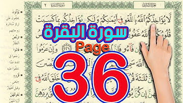 سورة البقرة صفحة 36 |  The Noble Quran