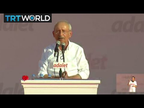 Turkey Opposition Rally: 'Justice March' protesters gather in Istanbul