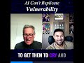 AI Can’t Replicate Vulnerability #ai #automatedsolutions #business #deeplearning #technopreneurship