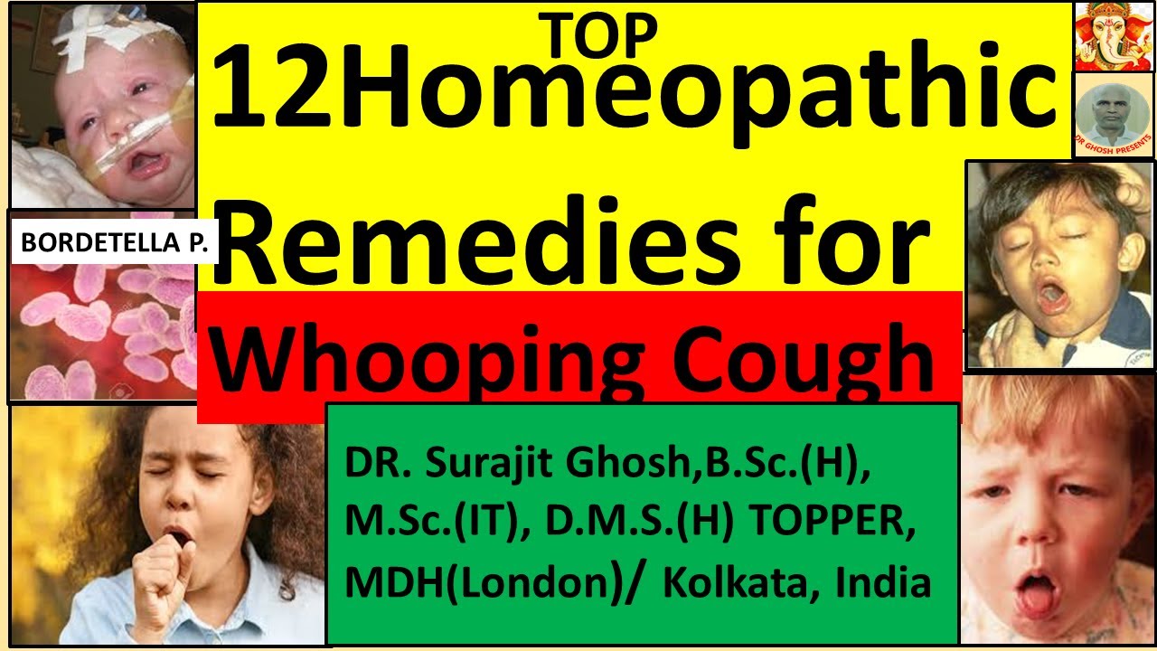 TOP 12 Homeopathic Remedies for Whooping Cough YouTube