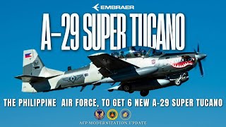 The Philippine Air Force To Get 6 New A-29 Super Tucano