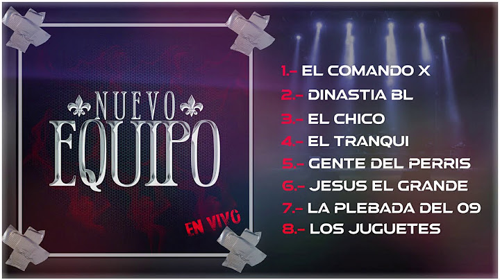 Nuevo Equipo (En Vivo)
