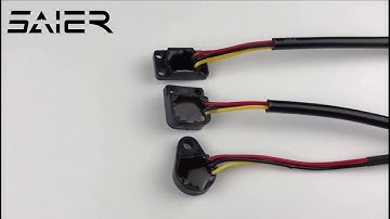 Wall hung gas boiler built-in guide tube with hall sensor chip water heater sensor flow sensor