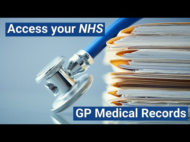 Access your NHS GP medical records class=