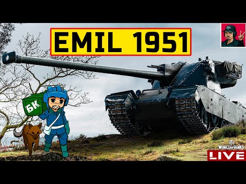 🔥 EMIL 1951 - "КРАН" на МИНИМАЛКАХ | ФАРМ 😂 World of Tanks
