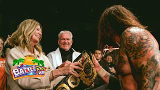 Killer Kross Presents Mlw World Heavyweight Championship To His Mom