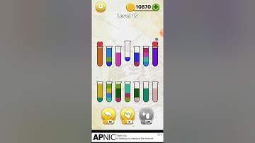 Expert mode 19 Level Bottle sort puzzle game 2023