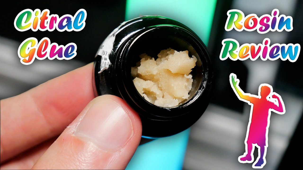 Citral Glue from Goldflower | 1 Minute Rosin Review