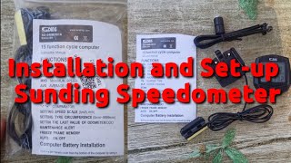 HOW TO INSTALL AND SET-UP SUNDING SPEEDOMETER || SUNDING SD-548B/581A || BUDGET MEAL SPEEDOMETER