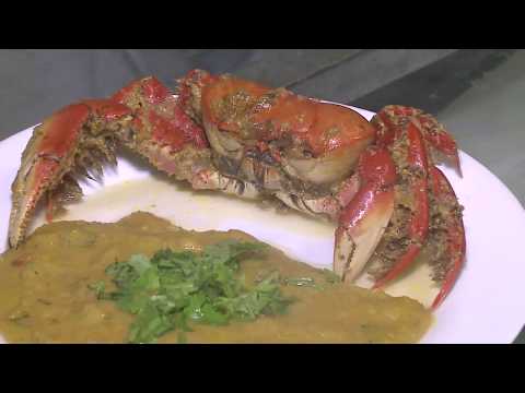 Receita famosa de caranguejo ao molho de coco