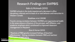 SWPBIS: A Positive Approach to Discipline