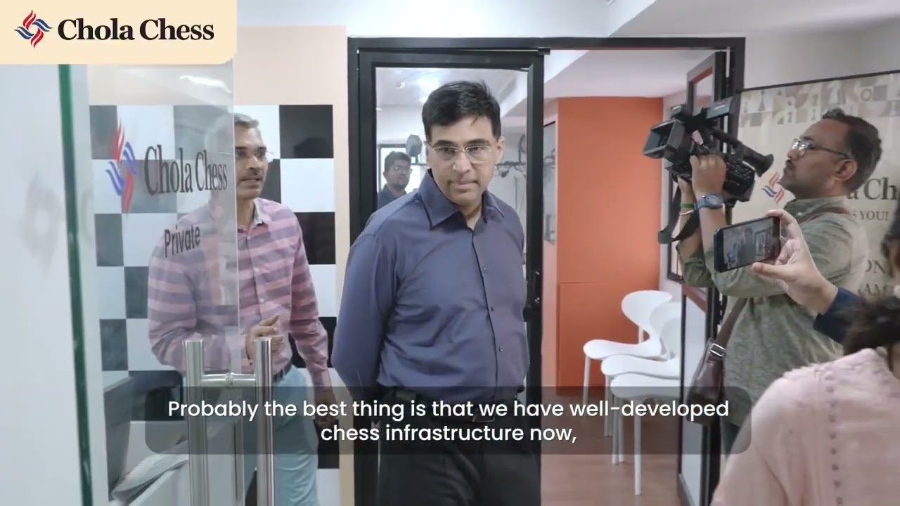 Viswanathan Anand in Chola Chess