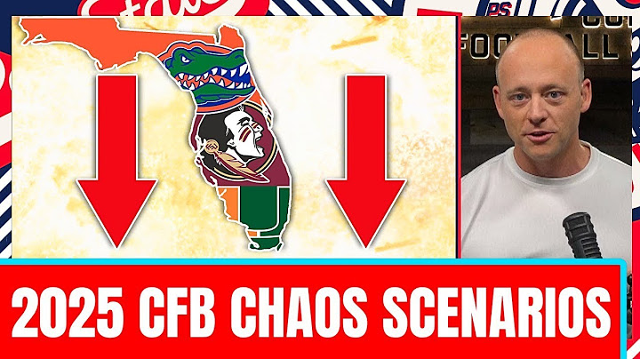CFB Chaos Scenario...Florida + Miami + FSU All Fall Short - Josh Pate Cut