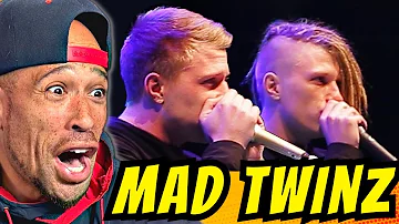 Black Pegasus First TIME seeing - MAD TWINZ | BEATBOX 2017 | Elimination