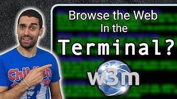 Browse the web in the terminal - W3M