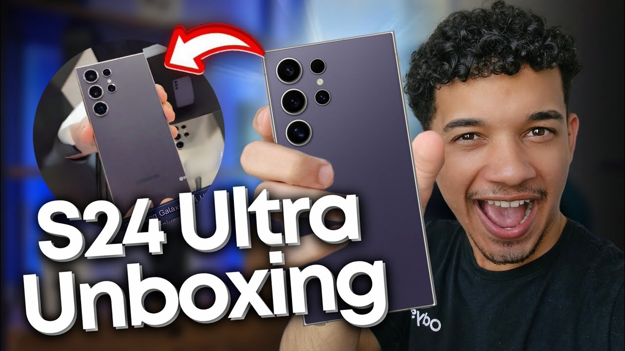 ⁣🚨Samsung Galaxy S24 Ultra - Unboxing (Vazou)