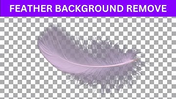 Feather Background Remove In Photoshop