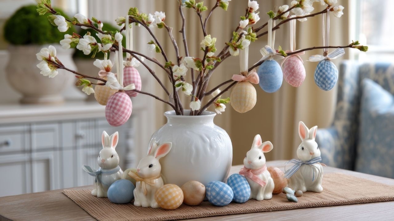 Elegant Shabby Chic Easter Decor | Cozy Pastel Spring Decorating Ideas