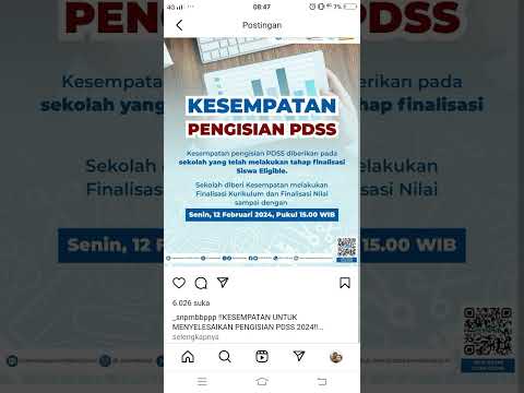 DIPERPANJANG !! Pengisian PDSS 2024 - SNBP 2024 - SNPMB 2024