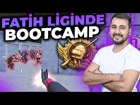 FATİH LİGİNDE BOOTCAMP ATLARSAK NE OLUR? PUBG MOBILE Conqueror Gameplay