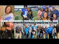 GRWM: BOYFRIEND'S SENIOR NIGHT FOOTBALL GAME + VLOG | Maia Lenae