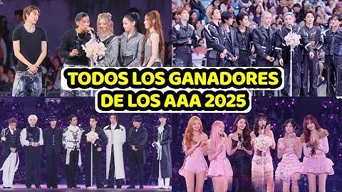 TODOS LOS GANADORES DE LOS AAA 2025 + LISTA COMPLETA....
