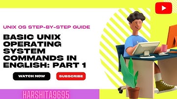 Basic Unix Operating System Commands in English: Part 1 #unix #unixcommands #english  #linux #basic