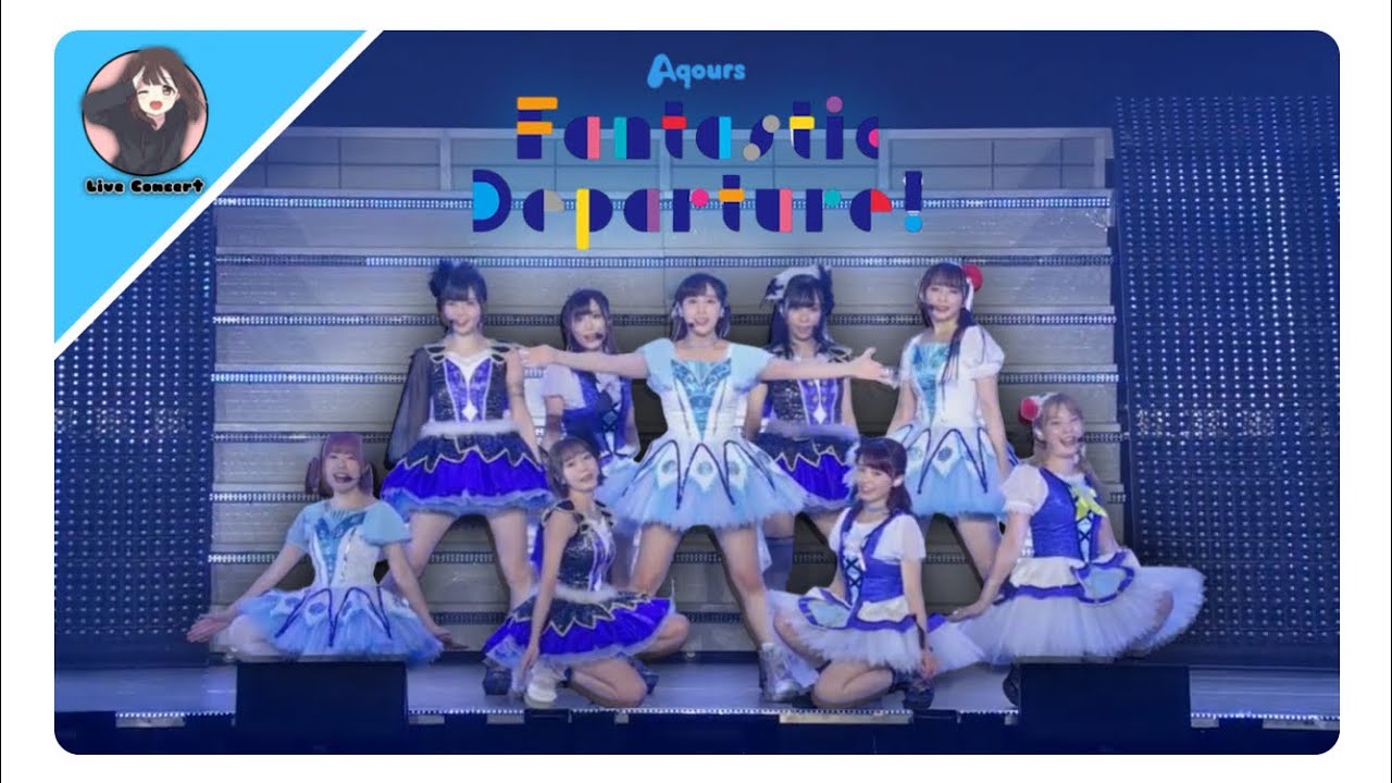 Aqours Fantastic Departure Live Version subtitulada en español