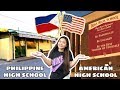 PHILIPPINE High School VS AMERICAN High School!! (MAHIRAP BA?)