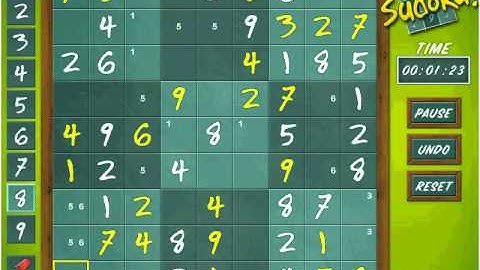 sudoku. hardest level in only 2:36 minutes