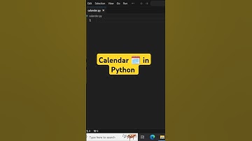 How to print calendars in python #education #programming #python #majidlabs