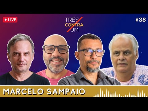 Professor e pesquisador, Marcelo Sampaio X Cássio Peixoto X Vitor Menezes | Três Contra Um #38