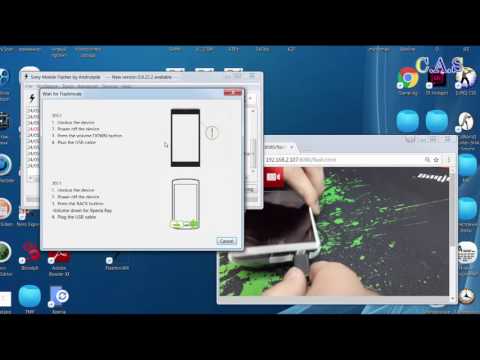 Sony Xperia LT26W - прошивка firmware, reset settings, install drivers
