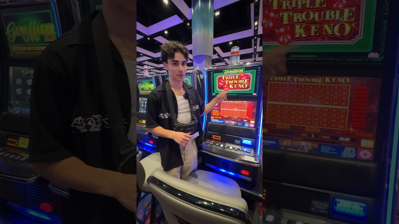 IS KENO THE BEST GAME AT THE CASINO?💰🎰 #cabrzy #casino