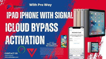 iCloud BYPASS VR-Activator  iPad iPhone With Signal IOS 12xx UP to 17xx  WaheedGsm Team