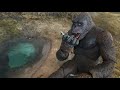 Just an normal king kong stop motion move along