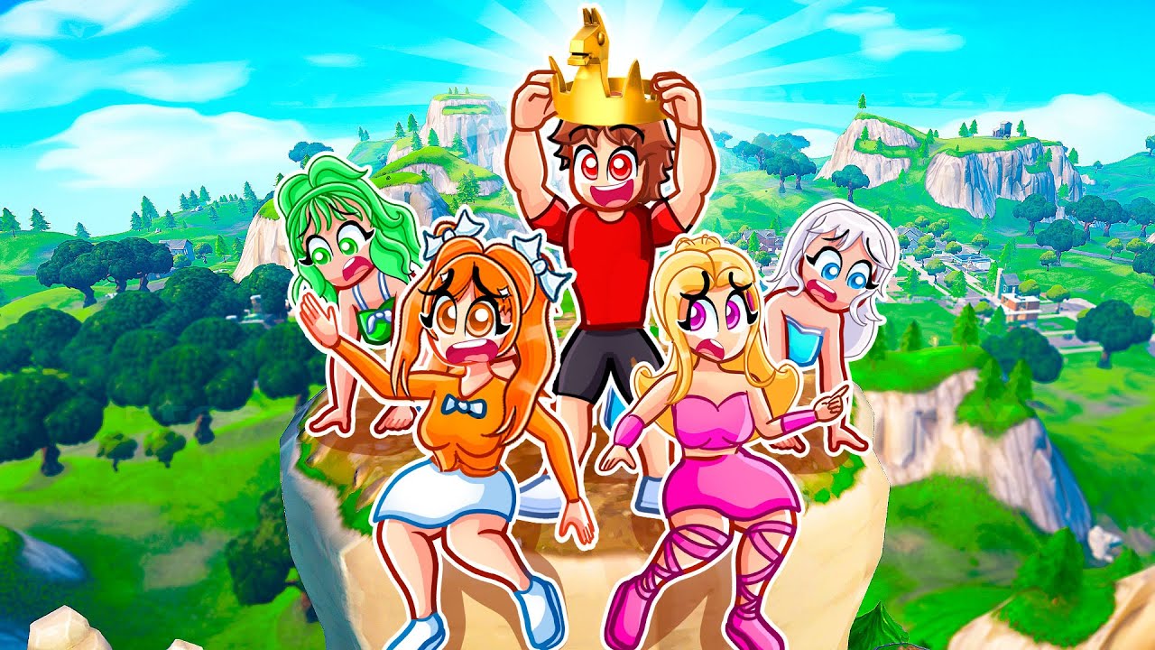 We Won A Fortnite Game Without Moving...