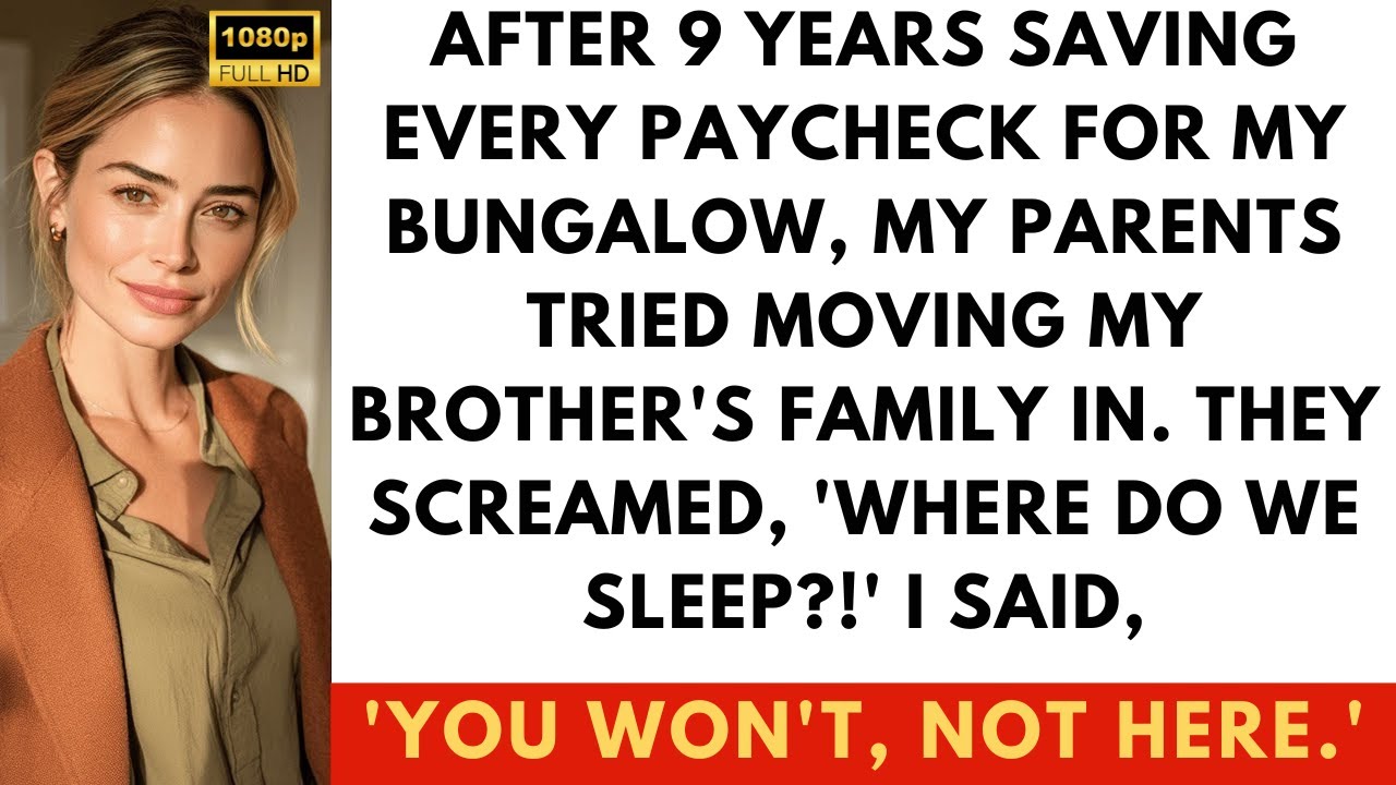 Mom Screamed 'Where Do We Sleep?!' When I Refused to Let My Brother’s Family Take Over My Home