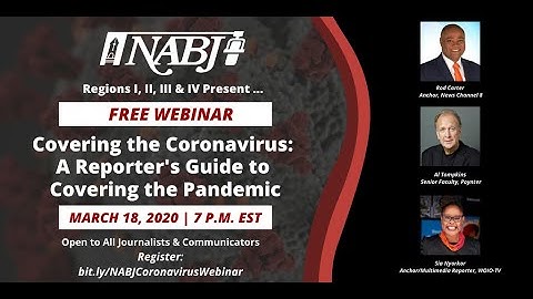 Covering The Coronavirus: A Reporters Guide to Covering The Pandemic
