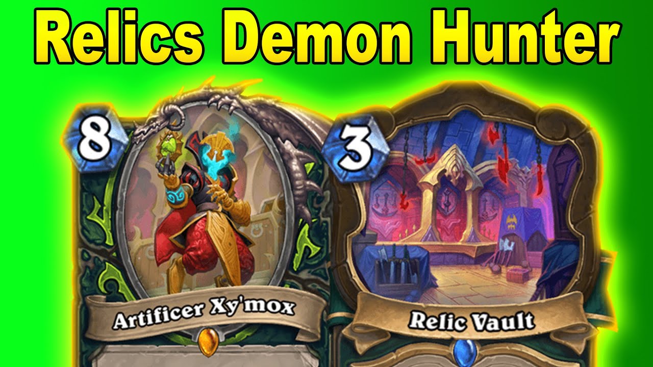 NEW Relics Demon Hunter Is Stronger Than I Thought! Castle Nathria | Hearthstone