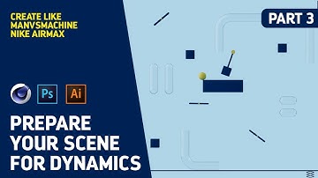 C4D Tutorial - Prepare your scene for dynamics | Dynamic looping engine | PART 3