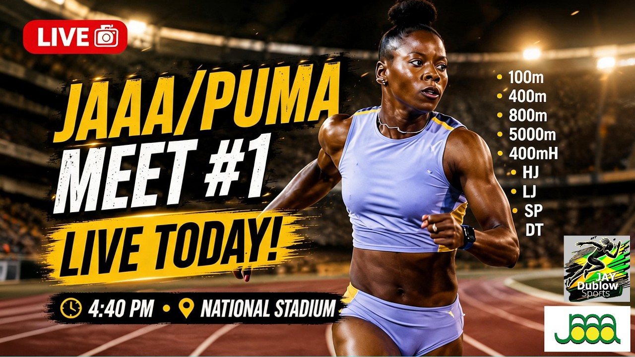 JAAA/Puma Meet #1 2026 | Livestream #jaydublowsports